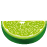 with lime