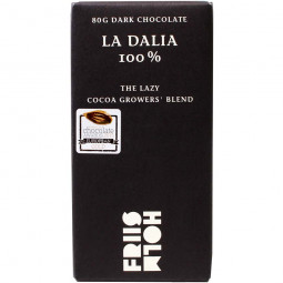 La Dalia 100% The Lazy Cocoa Growers Blend chocolates