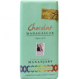 50% cacaomelk Single Terroir Mananjary Madagaskar - Melkchocolade