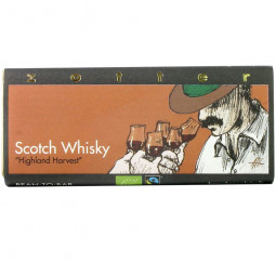 Whisky filled ORGANIC chocolate