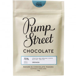 Pump Street Chocolate, Pump Street Bakery, Crayfish Bay, Grenada, Organic Estate, chocolats-de-luxe.de, Dunkle Schokolade
