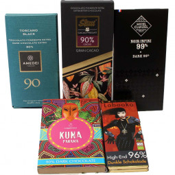 "The 90s" chocolates in a tasting set