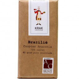 Brazilie Coopoam Amazonia 70% Dunkle Schokolade