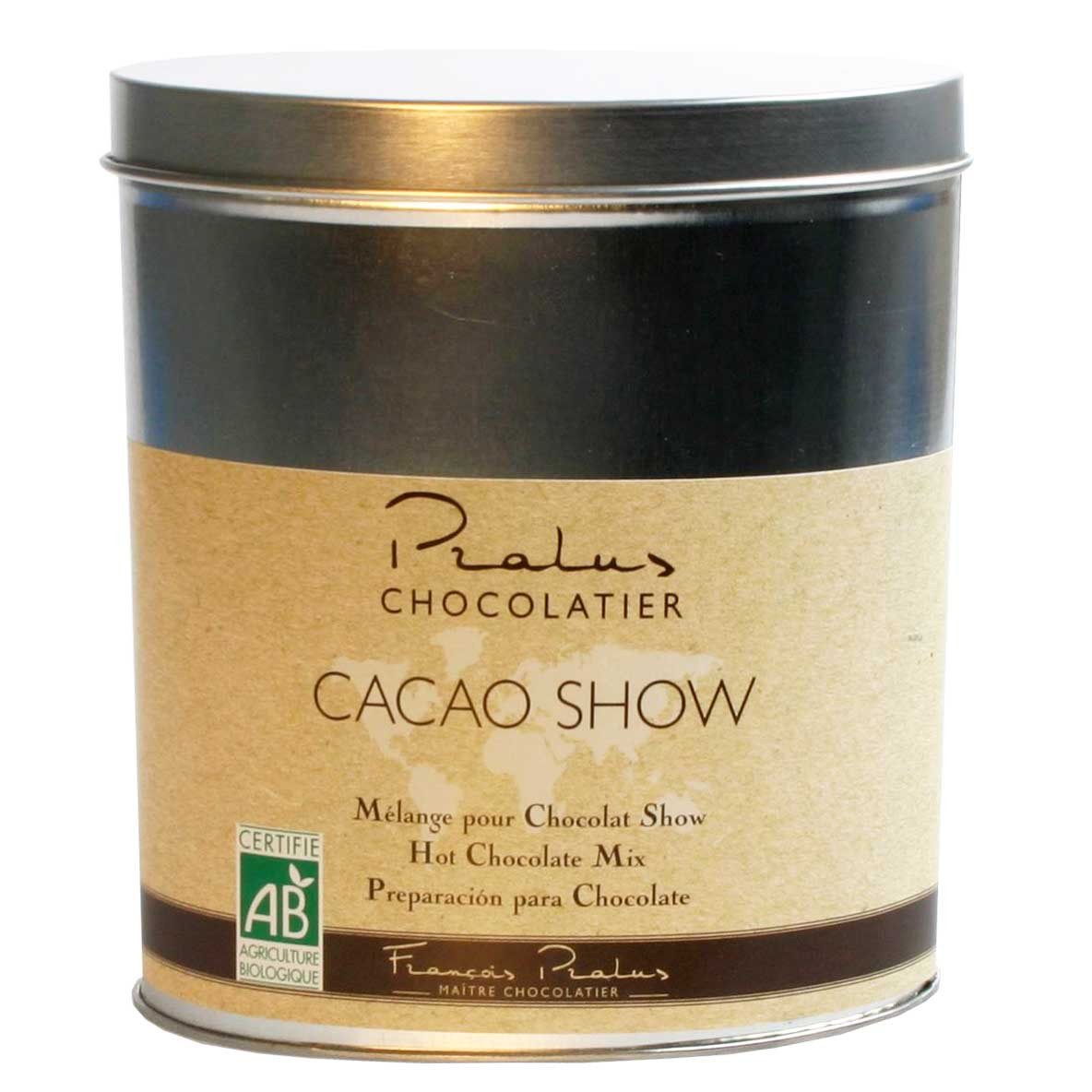 Cacao Show - Cioccolata calda 75% dal Madagascar - Cioccolata calda, Francia, cioccolato francese, Cioccolato con zucchero - Chocolats-De-Luxe