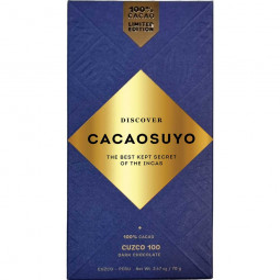 "Cuzco 100" Cocoa mass from 100% cocoa
