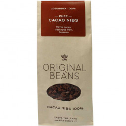 Semillas de cacao Udzungwa Pedazos de granos de cacao