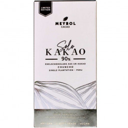 90% Solo Kakao Edelschokolade aus Ur-Kakao Chuncho