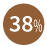38 %