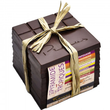 dunkle Schokolade, Schokolade aus 10 Ländern, Probierset, Probierpaket, chocolat noir, dark chocolate,                                                                                                  