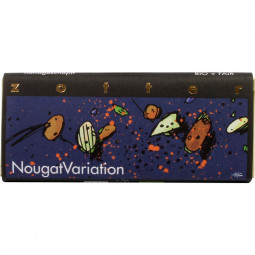NougatVariation dark milk chocolate with nougat