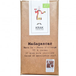 Madagascar Mava SA - 70% dark chocolate, Organic