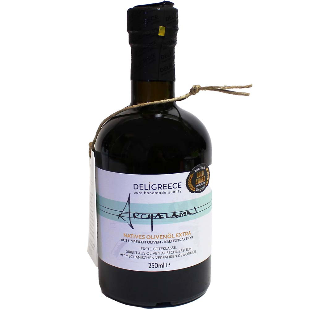 Archaelaion Extra Virgin Olive Oil from Unripe Olives 250ml - - Chocolats-De-Luxe