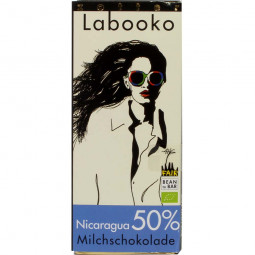 Chocolat au lait Labooko Nicaragua 50% BIO