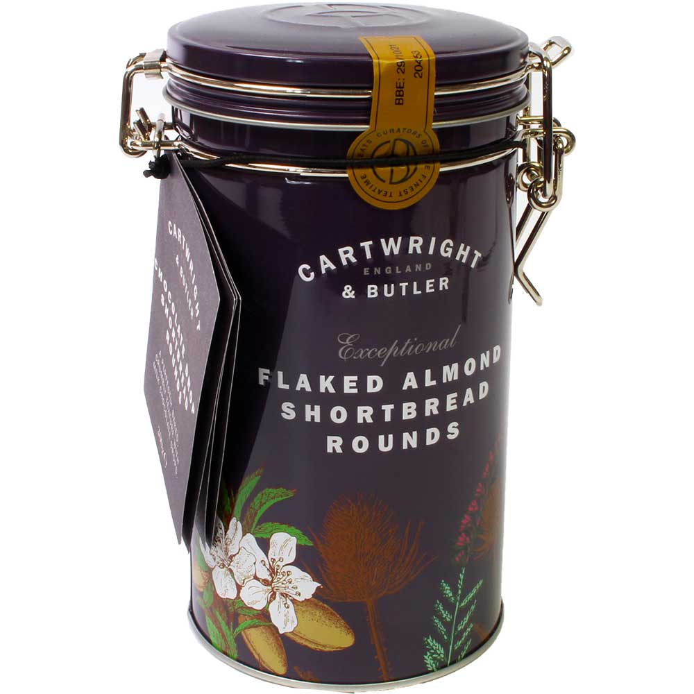 Shortbread Rounds Flaked Almonds Galletas De Mantequilla Con Almendras Shortbread Rounds Flaked Almonds Galletas De Mantequilla Con Almendras