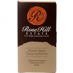 68,9% di cioccolato fondente della tenuta di Rose Hill Trinidad