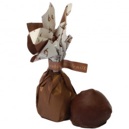 Rabitos Royale chocolate-coated fig with salted caramel filling
