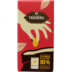 Colombia 80% Betulia B9 Pure Criollo - pure chocolade