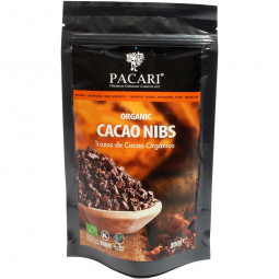 Kakaobohnen in Stückchen Nibs - organic cacao nibs