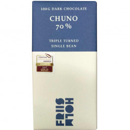 Chuno 70% Triple Turned Chocolate from Nicaragua
