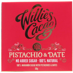 Chocolat 100% Pistachio & Date avec pistache et datte
