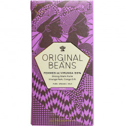 Femmes de Virunga 55% organic dark milk chocolate