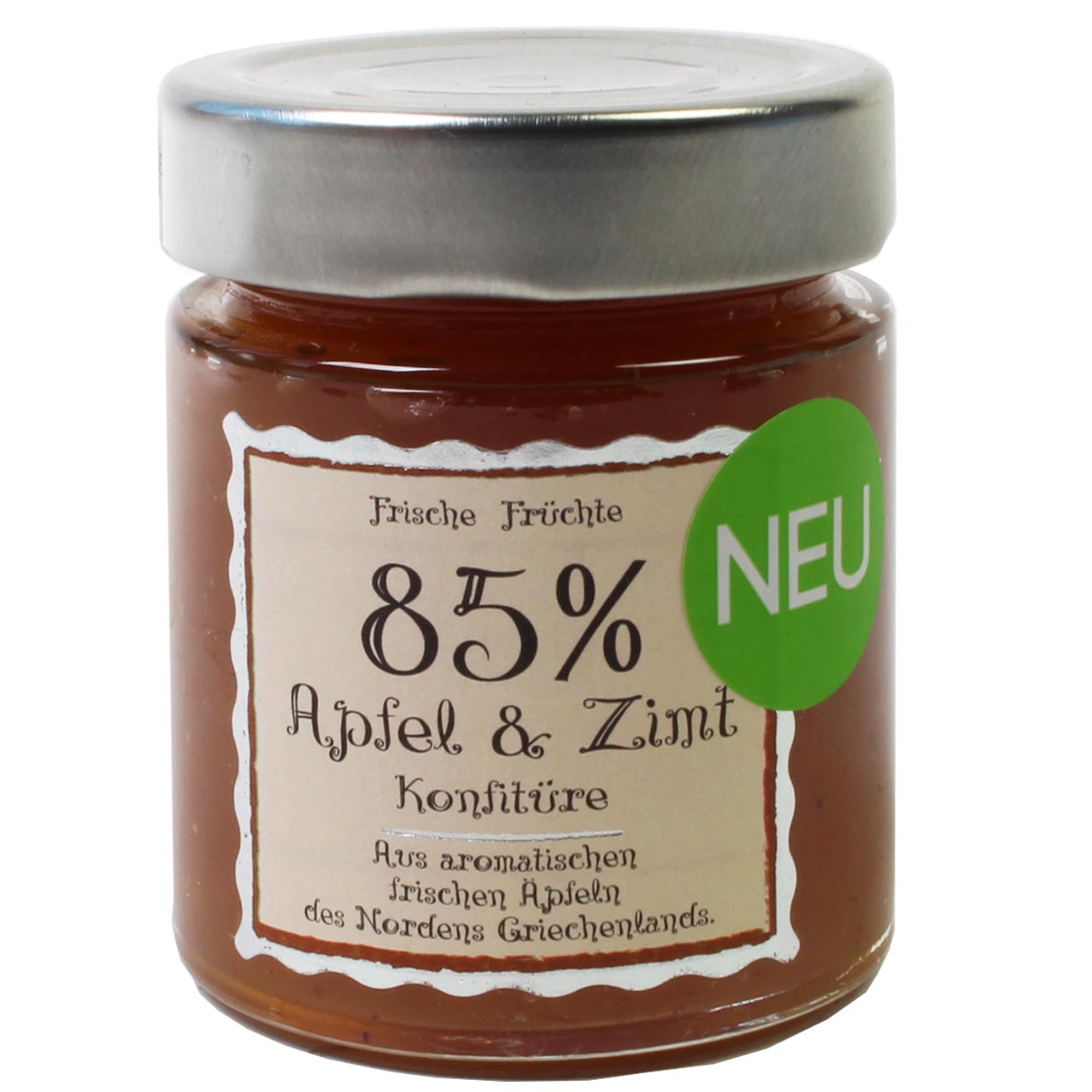 Apfel & Zimt Konfitüre Extra 85% Fruchtgehalt -  - Chocolats-De-Luxe