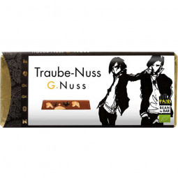 Traube + Nuss Verwennerij biologische melkchocolade