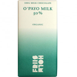 O'Payo 50% Milk Chocolat au lait BIO