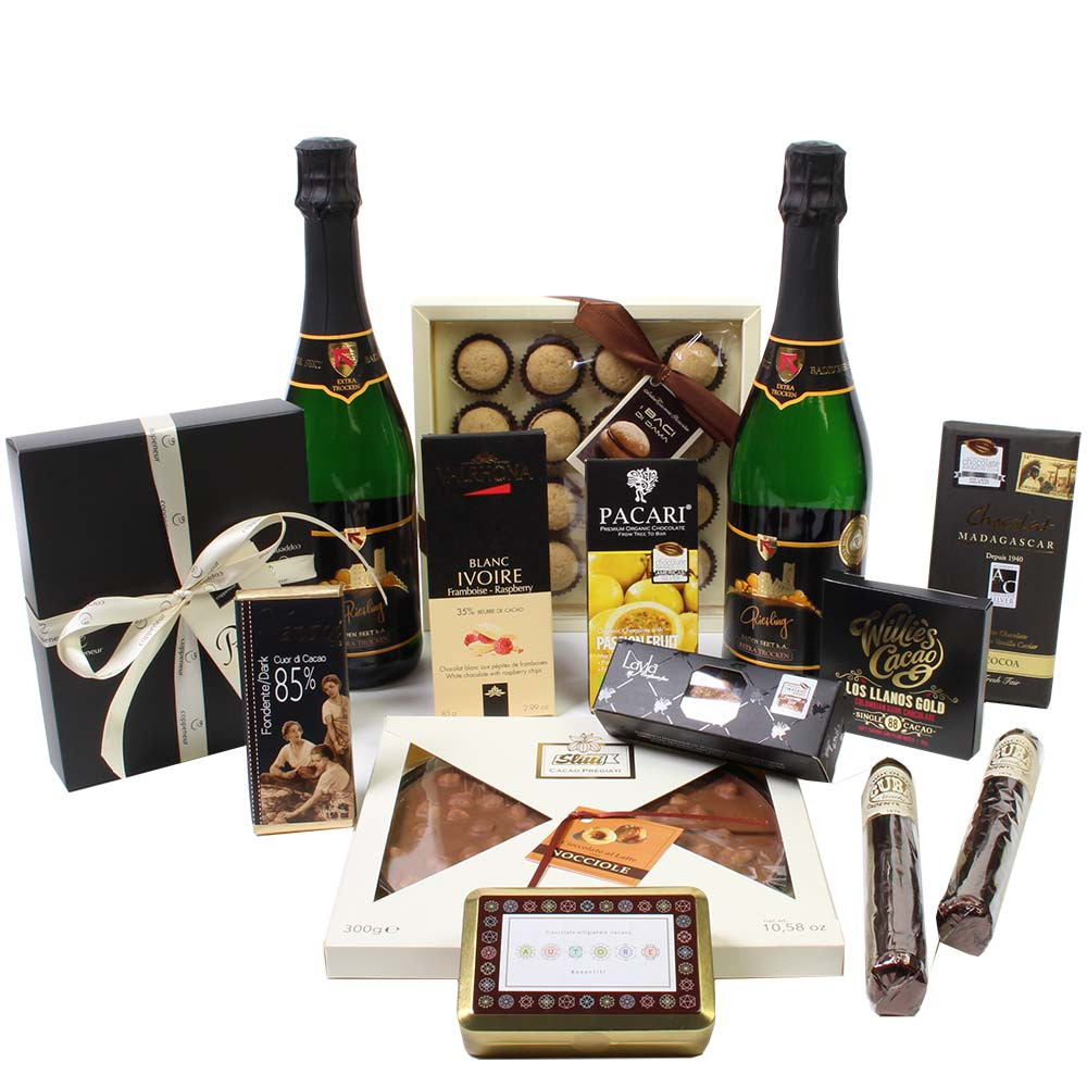 Aroma fuochi d'artificio con cioccolato e spumante - - Chocolats-De-Luxe Aroma fuochi d'artificio con cioccolato e spumante - - Chocolats-De-Luxe