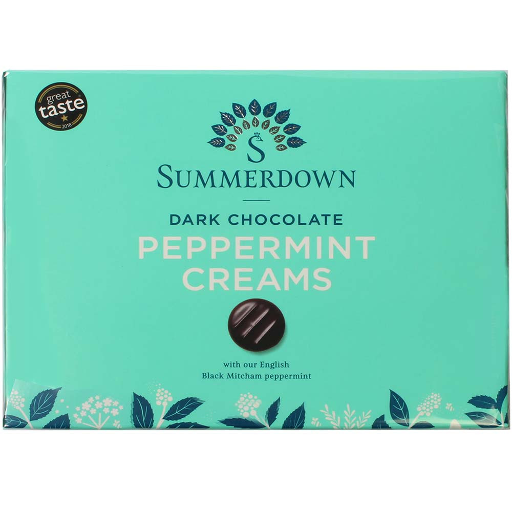 Chocolate Peppermint Creams - Napolitains, Schokoladentäfelchen, England, englische Schokolade, Schokolade mit Minze - Chocolats-De-Luxe