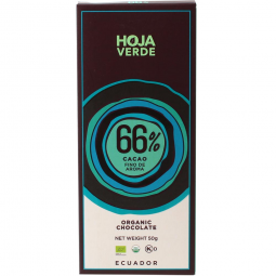 66% chocolat noir de l'Équateur