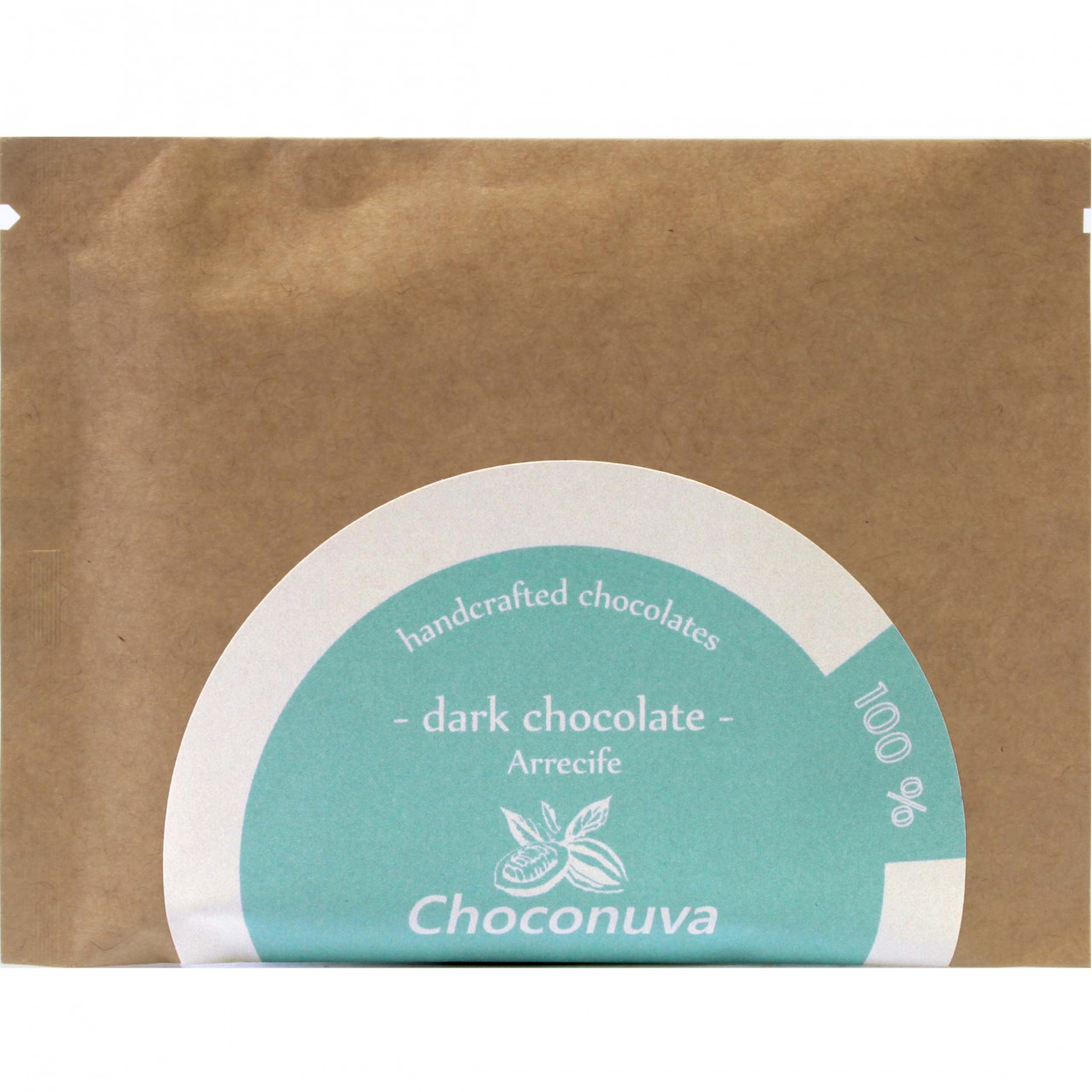 100% Cocoa Mass handcrafted - dark chocolate - Bar of Chocolate, low sugar, without added sugar, without granulated or cane sugar , Germany, german chocolate, plain pure chocolate without ingredients - Chocolats-De-Luxe