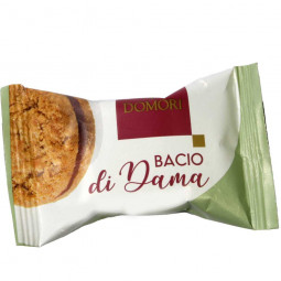 Baci di Dama Biscuits aux noisettes fourrés de crème au chocolat
