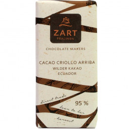Cacao Criollo Arriba 95% chocolate elaborado con cacao silvestre de Ecuador