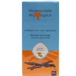 Mademoiselle de Margaux Fruchtstäbchen mit Orangenfüllung