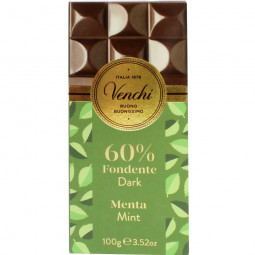 60% Fondente Menta Chocolade - pure chocolade met munt