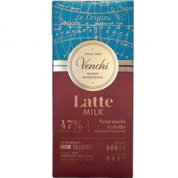 "Latte" 47% chocolate de leche Venezuela Criollo