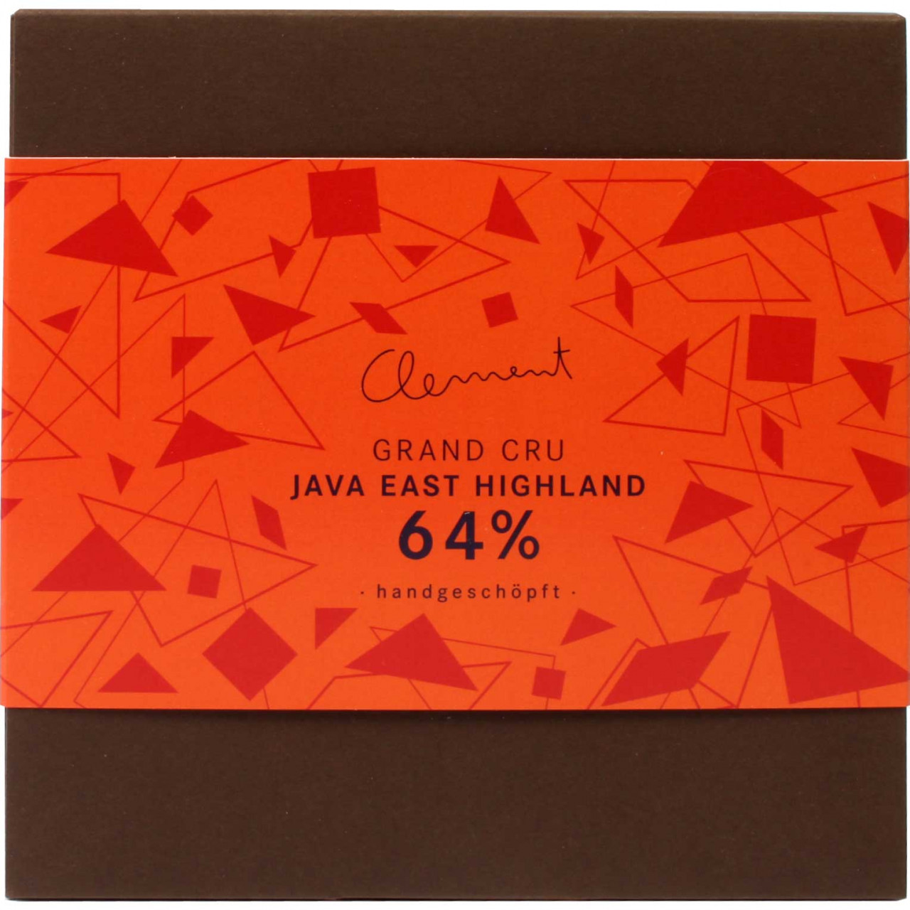 Chocolat Grand Cru 64% Java East Highland - Tablette de chocolat, végan-amicale, Suisse, chocolat suisse, Chocolat avec sucre - Chocolats-De-Luxe