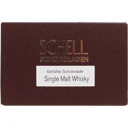 Schell Schokoladenmanufaktur Gundelsheim, filled chocolate, Whisky Trüffel, Whisky Pralinen, Laphroiagh Single Malt Whisky