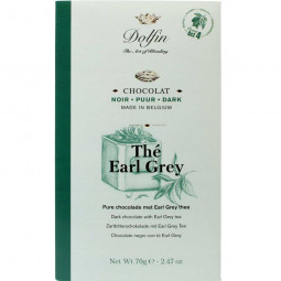 Thé Earl Grey" 60% chocolat noir avec thé Earl Grey