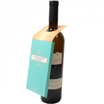 White wine meets dark chocolate - luxory gift set