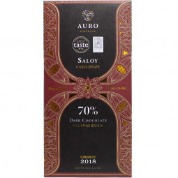 Saloy 70% chocolate negro de Filipinas