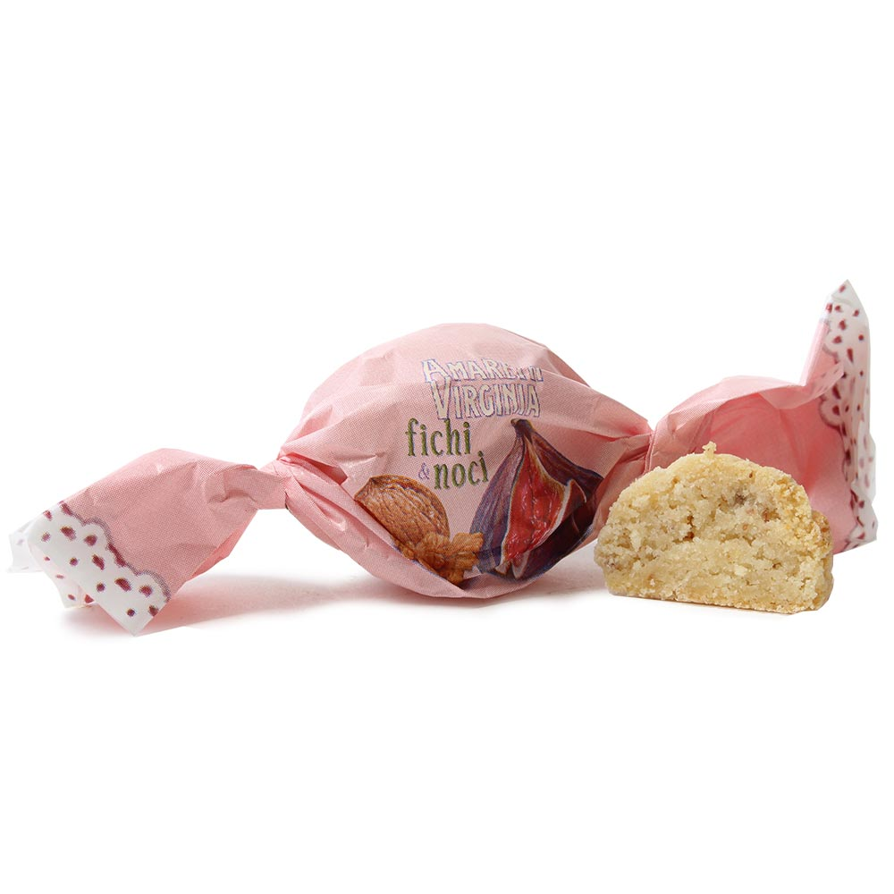 Soft Amaretto Keks "Fichi Noci" Feige & Walnuss - Sweet Fingerfood - Chocolats-De-Luxe