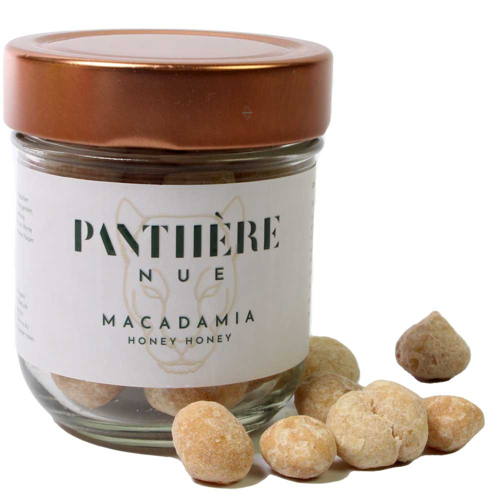 Macadamia Honing | geroosterd in honing - geschikt voor vegetariërs - Chocolats-De-Luxe