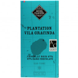 Chocolate negro 67% Plantation Vila Gracinda Sao Tomé