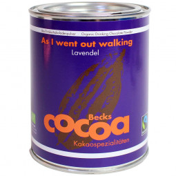 "As I went out walking" Lavanda bebiendo chocolate