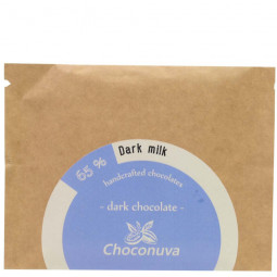 Choconuva 65% Dark Milk Chocolate - dunkle Milchschokolade | chocolats-de-luxe.de