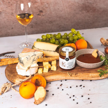 Chutney abricot et gingembre 80% de fruits Chutney abricot et gingembre 80% de fruits