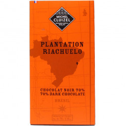 Plantation Riachuelo Brésil Chocolat Noir 70% chocolat noir