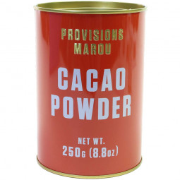 100% Cacao Powder - Poudre de cacao dans en boîte refermable
